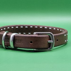 Ovratnica Primadora usnjena 16-O