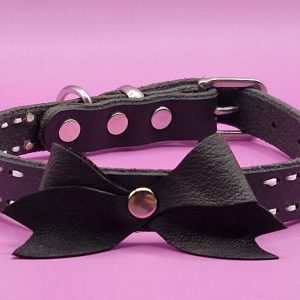 Ovratnica Primadora usnjena 18-O