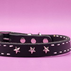 Ovratnica Primadora usnjena 20-O